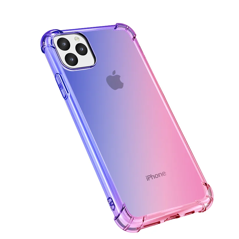 Прозрачный силиконовый чехол для iPhone 11 Pro SE 6 6s 7 8 plus XR XS MAX|Бамперы| |