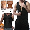 CXZD Men Waist Trainer Vest for Weight loss Hot Neoprene Corset Body Shaper Zipper Sauna Tank Top Workout Shapers Shirt Shapers ► Photo 3/6