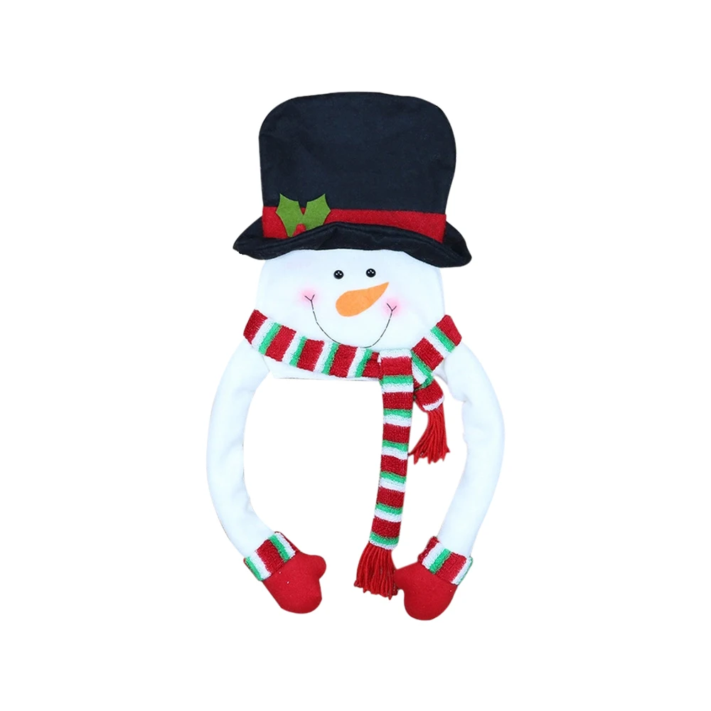 Snowman-Small Вечерние украшения «сделай сам» из нетканого материала с изображением снеговика и елки для украшения рождественской елки в помещении - Цвет: Snowman-Small