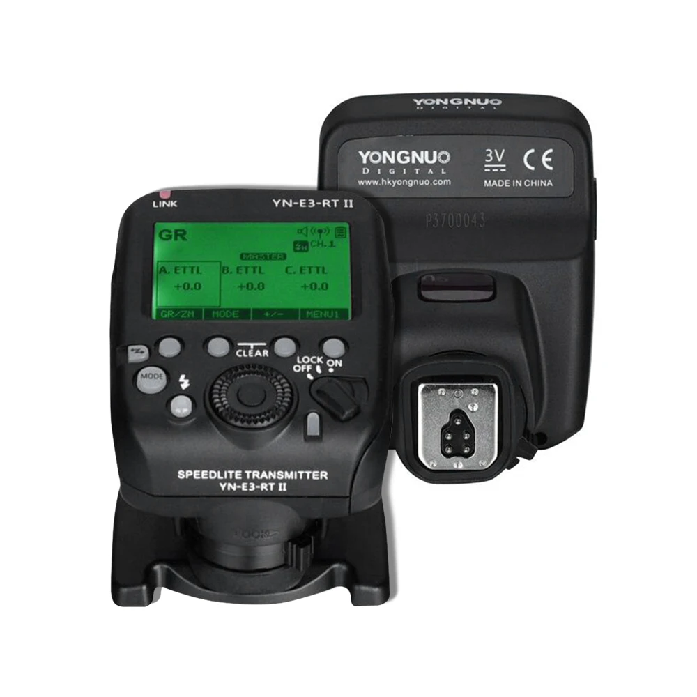 YONGNUO YN-E3-RT II накамерная Вспышка Speedlite передатчик вспышка триггер совместимый для ST-E3-RT/600EX-RT/YN600EX-RTII/YNE3-RX