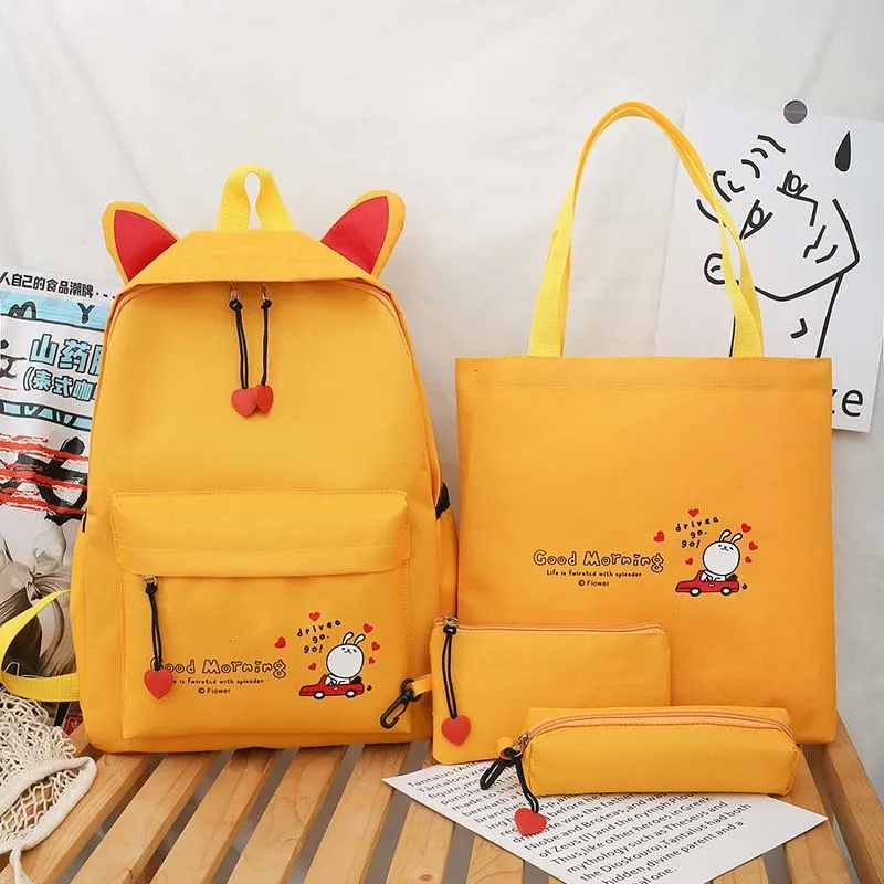 

Female Backpack Large Capacity Japanese Backpack Brand Black Preppy Style Backpacks For Teenage Girls Mochila Feminina Rucksack