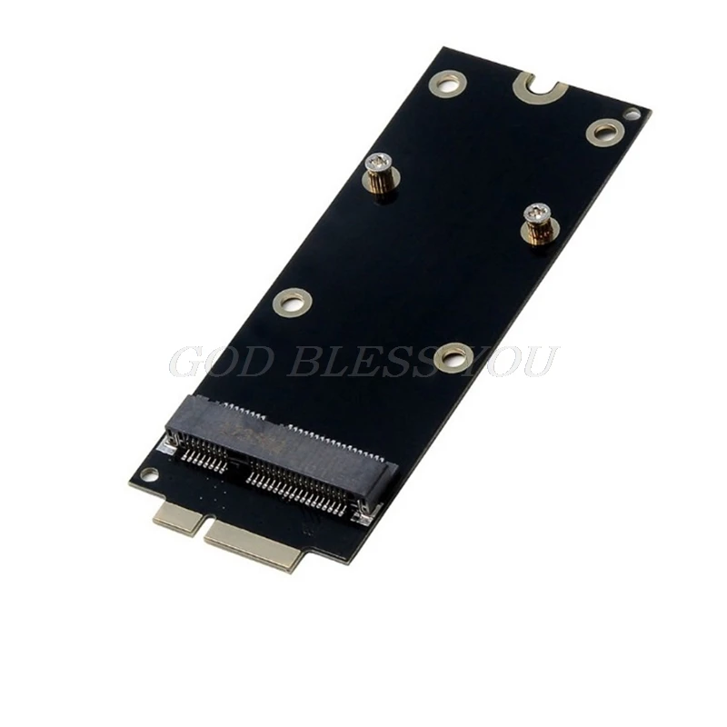 New mSATA SSD To SATA 7+17 Pin Adapter Card 2012 for MacBook Pro MC976 A1425 A1398