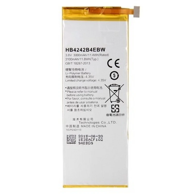 Аккумулятор для Huawei Honor 6 / 4X/Honor 7i HB4242B4EBW | Мобильные телефоны и аксессуары
