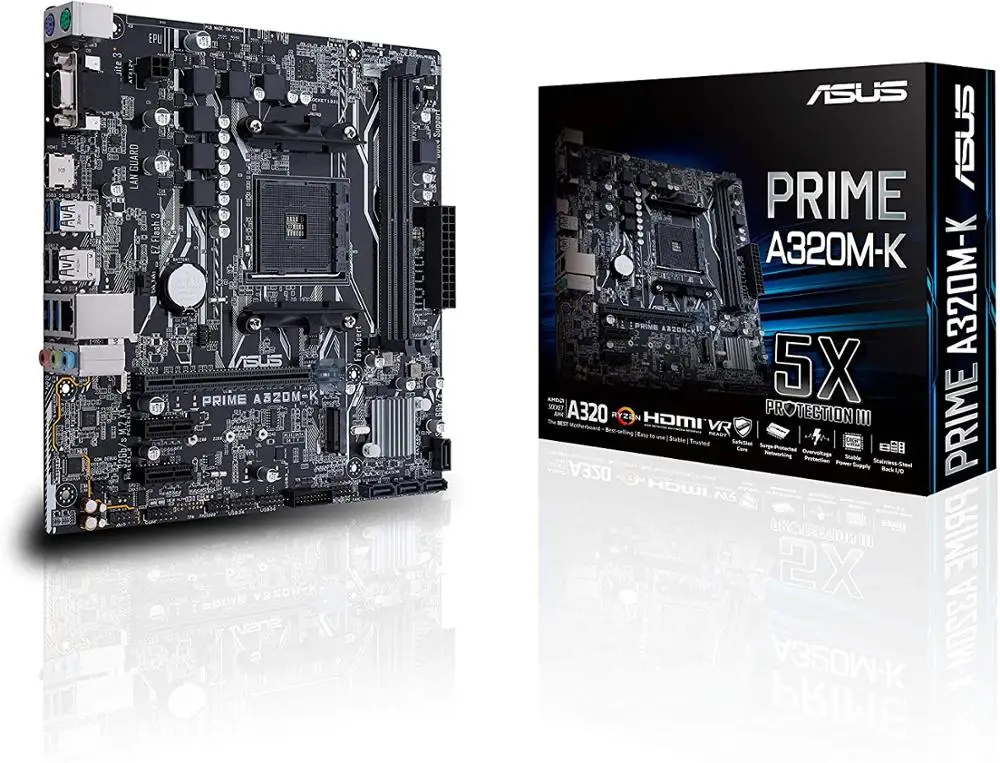 Материнская плата ASUS PRIME системная AMD Ryzen 3 r3 3200G для процессора четырехъядерный