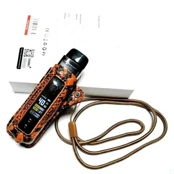 

Electronic Cigarette Accessories Silicone Case For SMOK RPM40 Lanyard PU Leather Case Cover For VOOPOO VINCI 40W