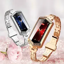 Women's Fashion Watch Smart Bracelet Full Color Screen Female Smart Bracelet Monitoring Heart Rate Blood Pressure