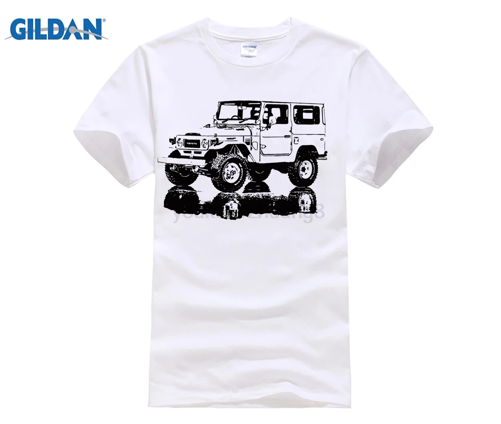 Мужские футболки в летнем стиле LAND CRUISER FJ40 мягкая хлопковая Футболка S-XXXL хит