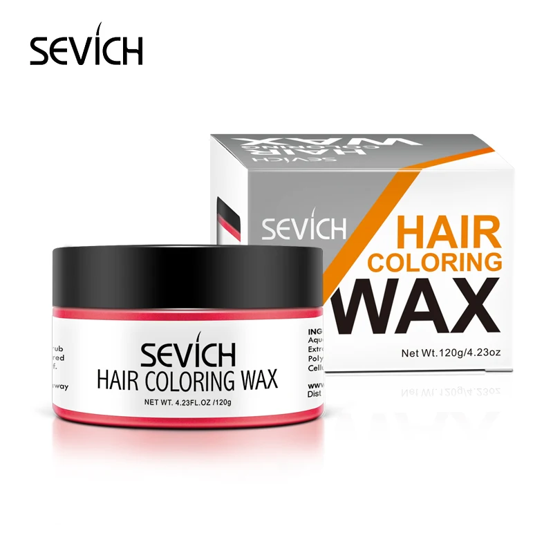 thumbnail image 1 of Sevich - Cera de color temporal para el cabello para hombres, pasta moldeadora de un solo uso, gel para teñir el cabello y peinarlo, color gris plateado, 120 g, 1 of 5