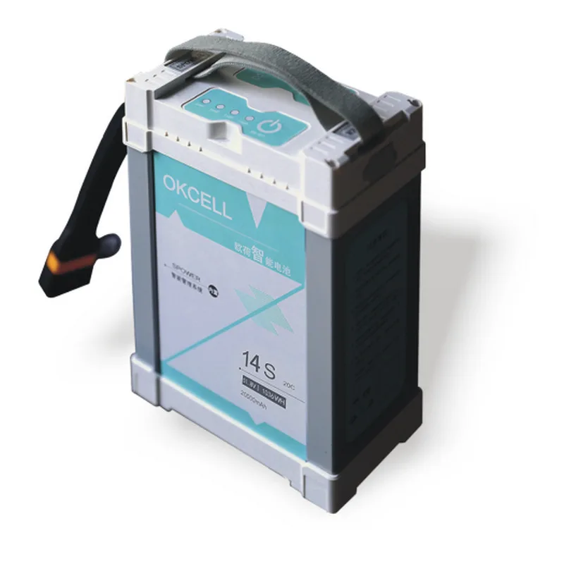 오리지널 okcell 6-14S 리튬 배터리 충전기 농업 분무기 UAV