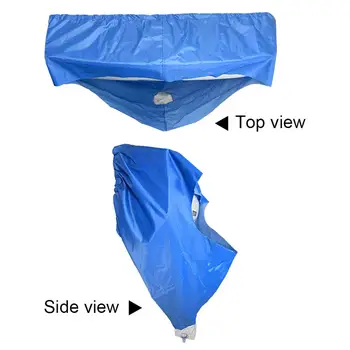 

Wall Mounted Air Conditioner Cover Dustproof Waterproof Air Conditioner Cover with Drainage Port and Water Tube
