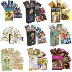 Baraja de juegos de colección de Tarot, varios estilos, minatura rusa, adivinación, oráculo, juego de mesa, tarjeta de Tarot