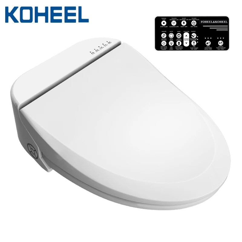 KOHEEL smart toilet seat cover electronic bidet cover clean dry seat heating wc intelligent toilet