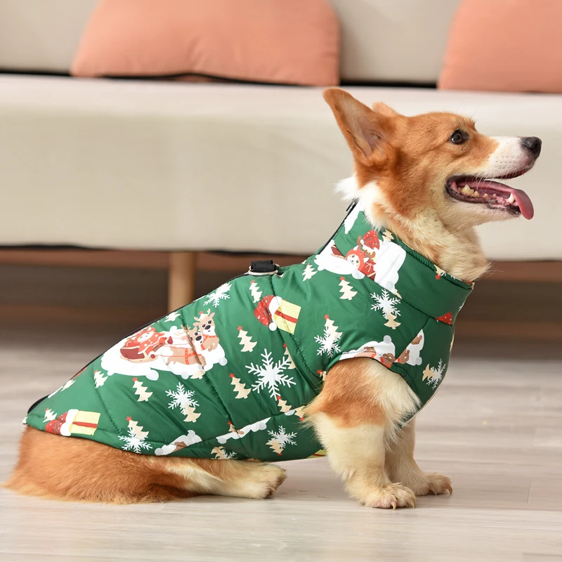 Dog Clothes Winter Corgi Chihuahua Labrador Warm Clothing Pet Jacket Coat Waterproof ropa para perros Small Medium Dog Clothes