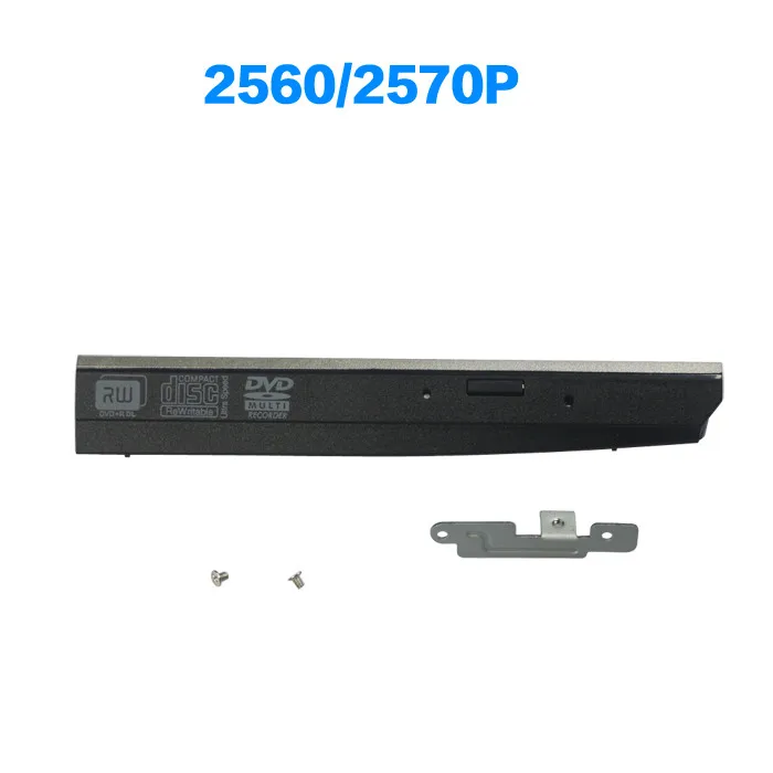 New DVD-RW Drive Caddy Bezel Door Cover + Lock For HP 2560P 2570P LAPTOP | Компьютеры и офис