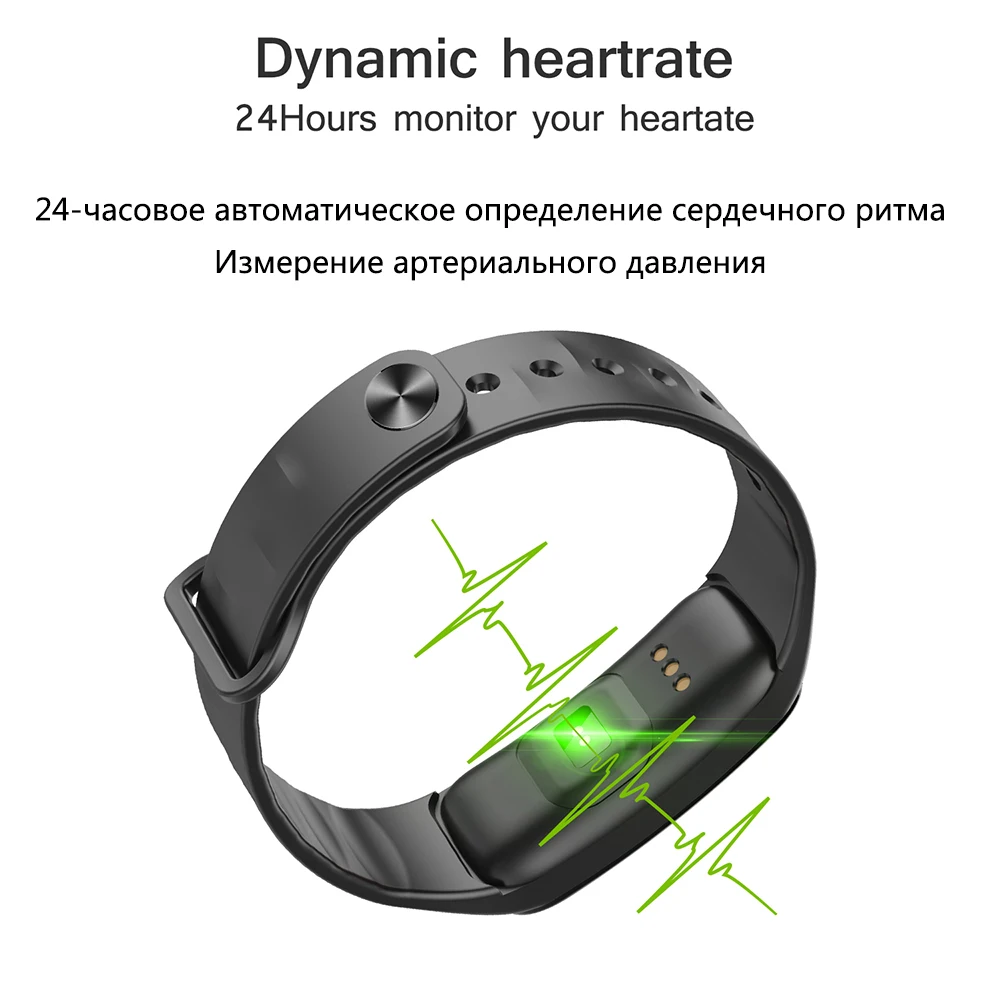 Najtaniej Bransoletka fitness C1S inteligentny zegarek wodoodporna inteligentna bransoletka pulsometr zdrowie bransoletka z nadajnikiem dla sportu PK Mi Band 4