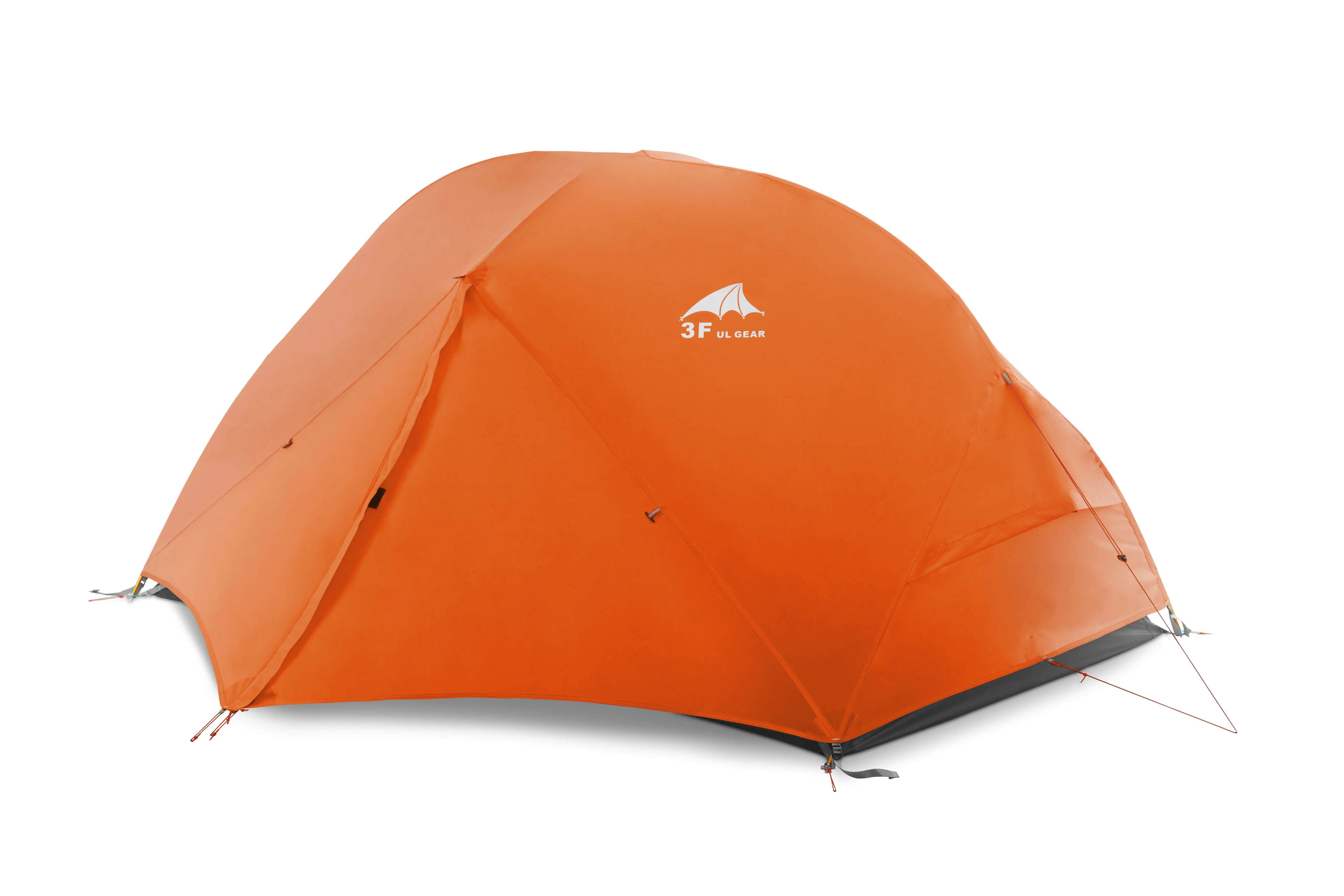 210T orange 4 season 3F UL GEAR 2 человека 3/4 сезон 15D Кемпинг Палатка Открытый Водонепроницаемый Сверхлегкий походный альпинистский охотничий тент - Цвет: 210T orange 4 season