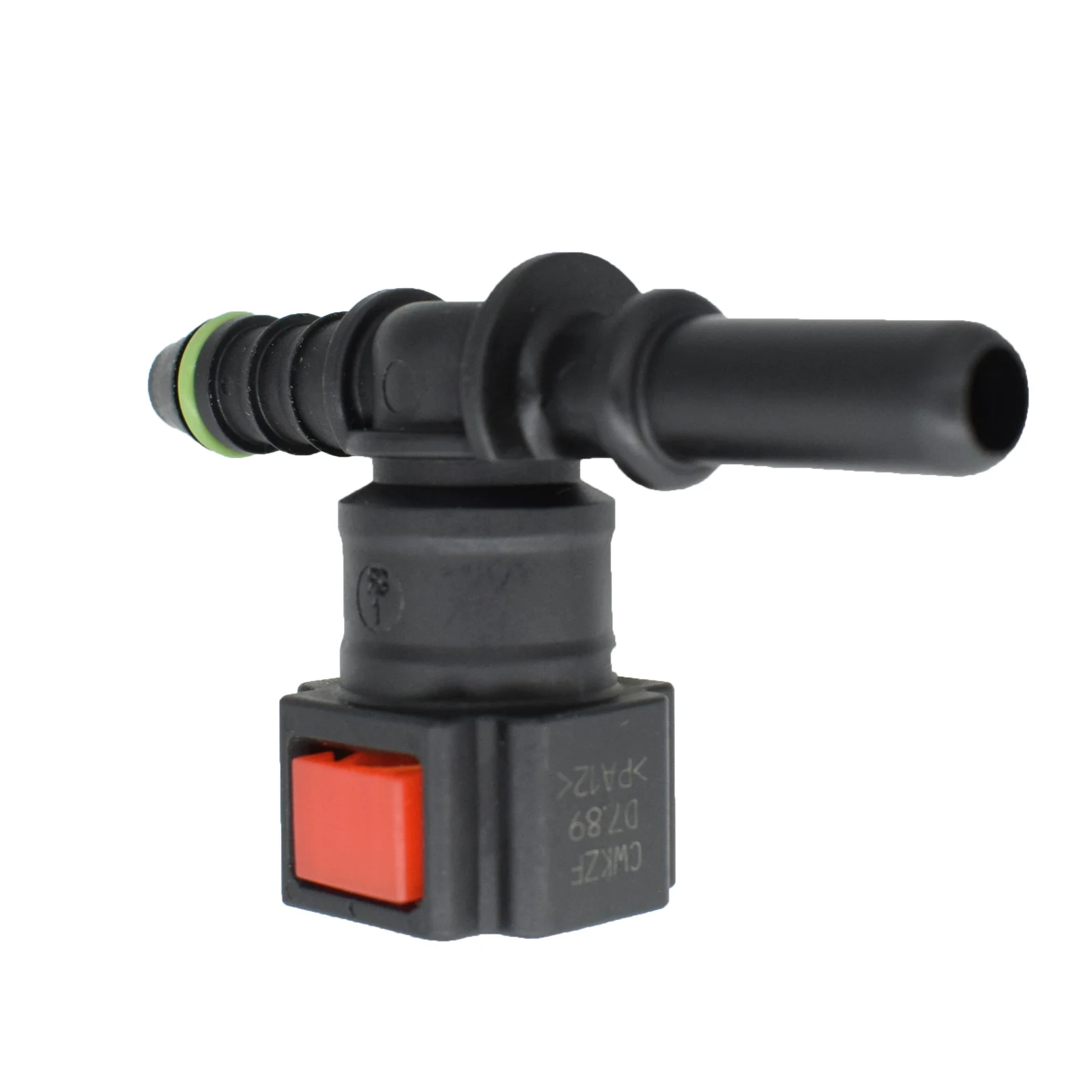 7.89 ID6 T-Type Auto Car Fuel Line Hose Quick Release Connect Connector Nylon Fitting Female Connector Automotive Accessories fuel line connector hose coupler