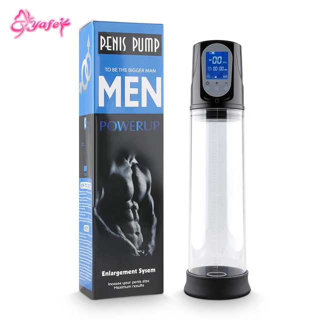 Electric Penis Pump Sex Toys for Men Male Masturbator Penis Extender Penile Vacuum Pump Penis Enlargement Enhancer Massager Ring 1