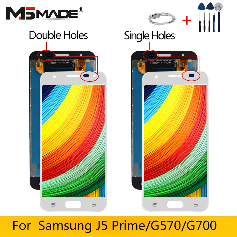 Для samsung Galaxy J5 Prime G5700 lcd G570 G570F On5 Дисплей lcd сенсорный экран дигитайзер Запасные части