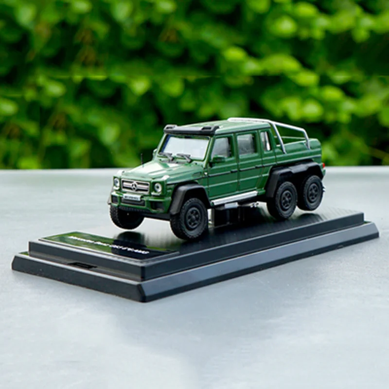 Модель автомобиля из 1/64 сплава G63 6X6 G500 4X4G-class пикап литой металлический автомобиль коллекция игрушек для детей, подарки для дорожного движения