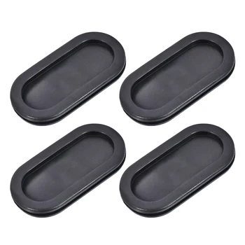 

uxcell 4Pcs Wire Protector Oil Resistant Armature Oval Rubber Grommets 30x70mm Mounting Double Sided Grommet Set