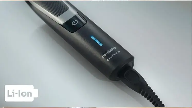 Профессиональная моющаяся Электробритва Philips QP6510 с комфортной режущей системой 60 мин беспроводное использование/Зарядка 1 ч для Мужской бритвы