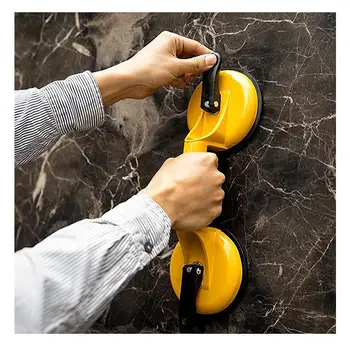 

Aluminum Alloy Vacuum Suction Plate Lifter Heavy 3 Suction Cup Plate Glass Repair Tool for Home Kitchen Accessories