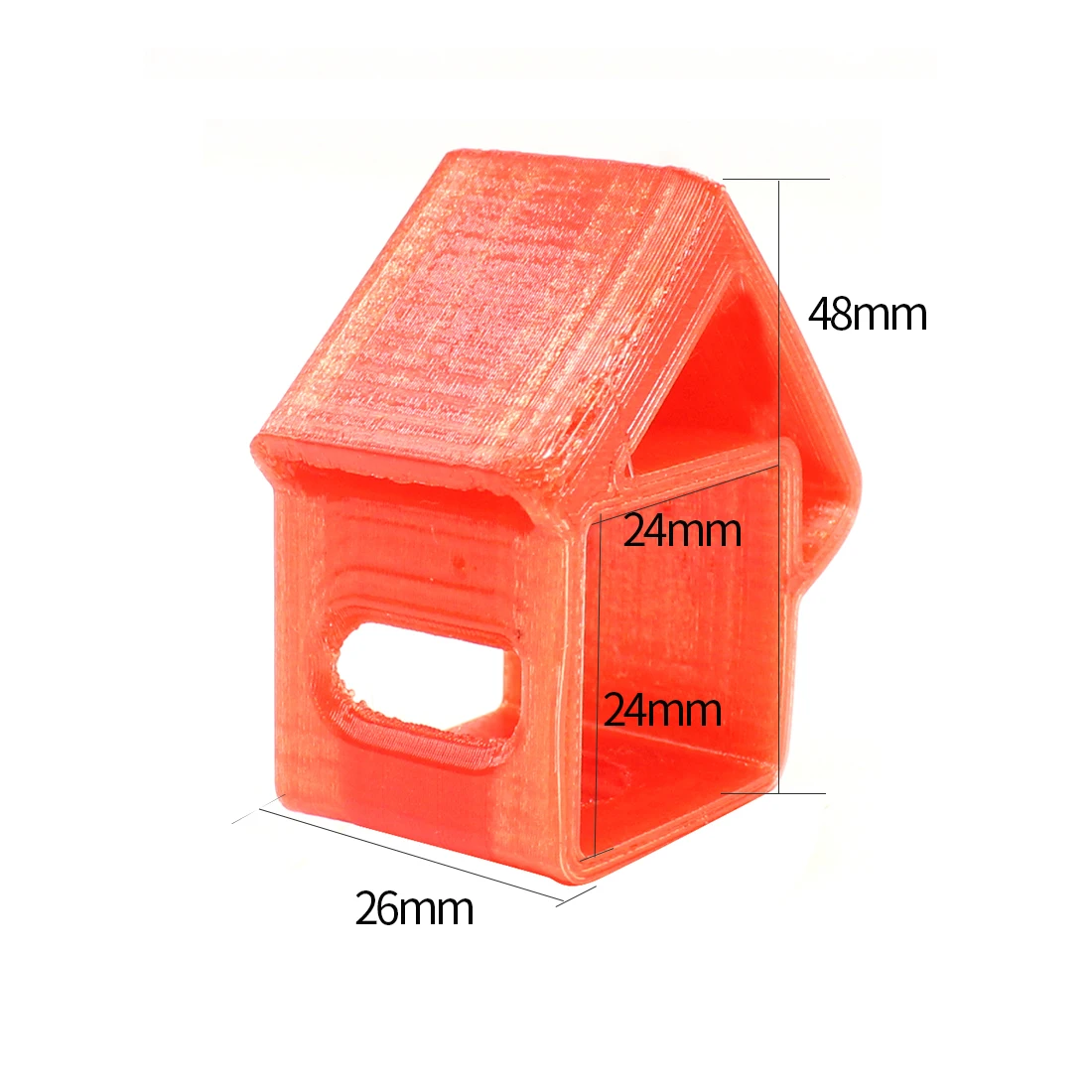 JMT 3D Printed TPU Camera Fixed Mount Seat for SQ12 Camera for DIY FPV Racing Drone RC Quadcopter Models Accessories