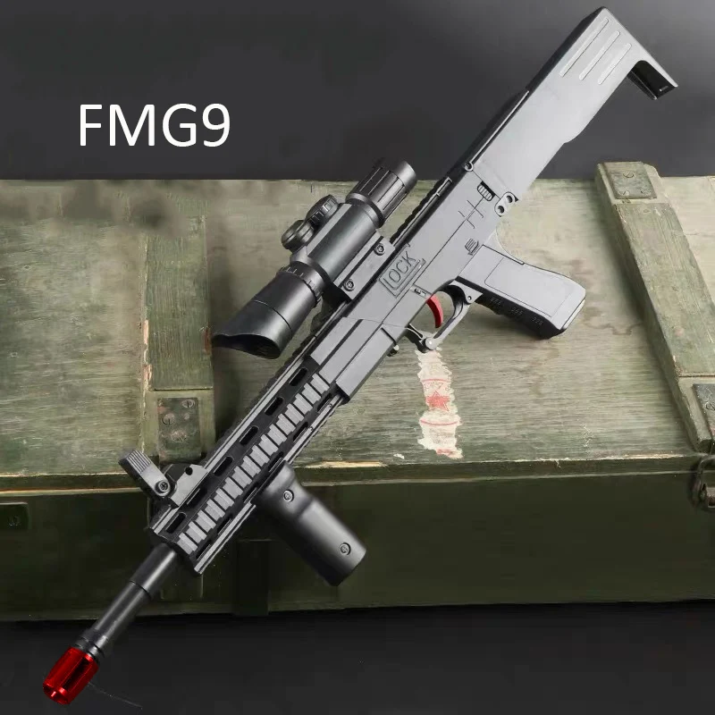 Airsoft Air Guns игровая игрушка FMG9 пистолет Мягкая воздушная водяная пуля Bursts Gun Live CS