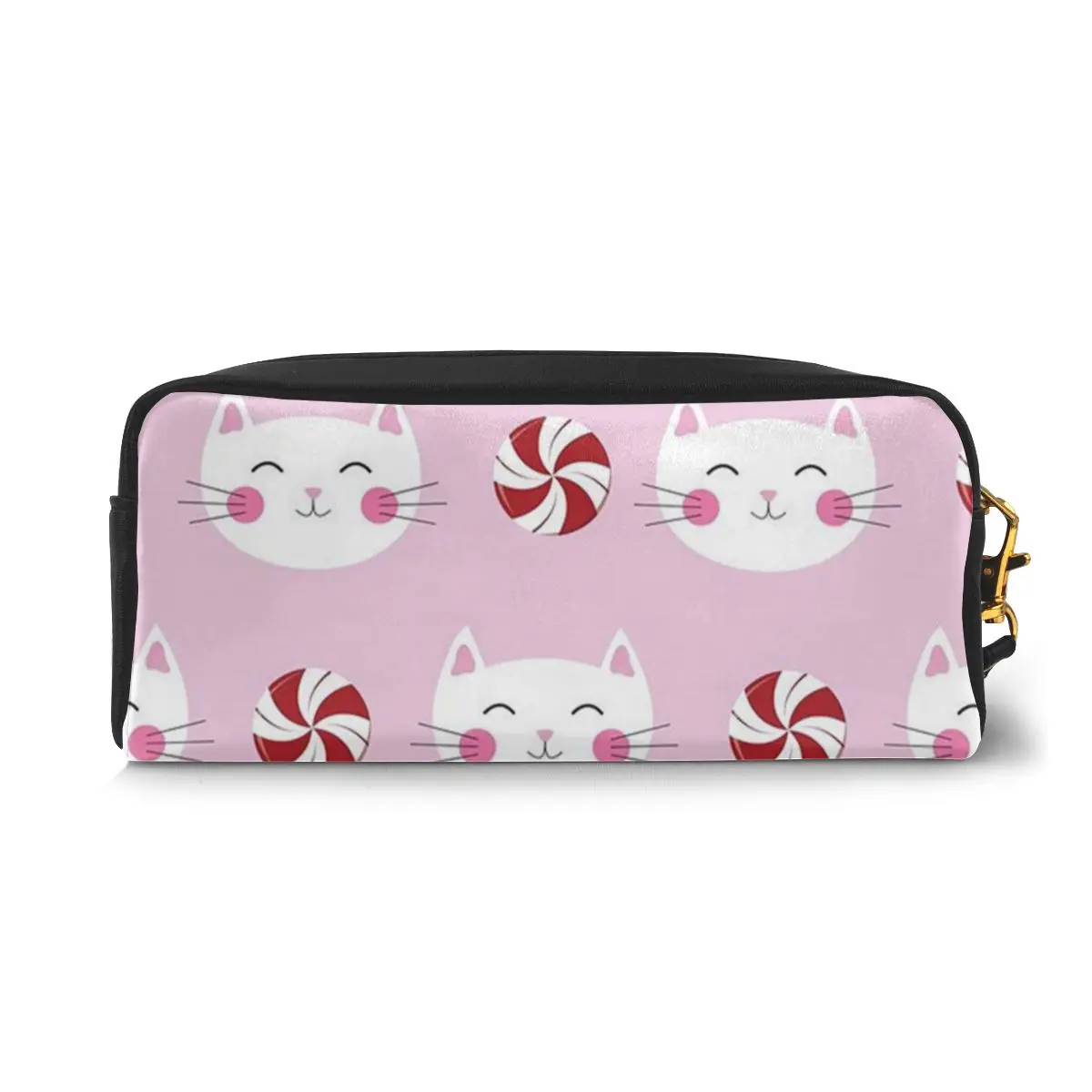 NOISYDESIGNS, женский кожаный кошелек, модный, на ремешке, клатч, кошелек, розовый, для кошек, для мобильного телефона, сумка на запястье, кошельки для женщин, Bolsa