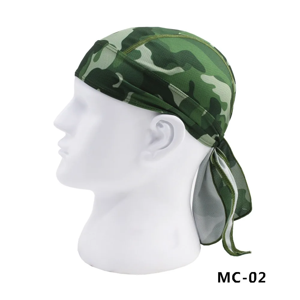 2021 New  Headband Summer Men Printed Cycling Cap Sun Protection Camouflage Fishing Running Headscarf Hood Hiking Sport Bandana mens blanket scarf