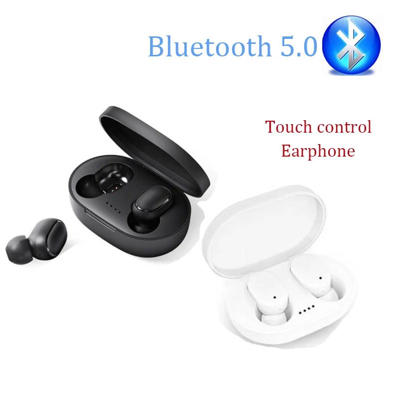 Bluetooth 5 0 беспроводные наушники-вкладыши TWS гарнитура с шумоподавлением для IOS Huawei