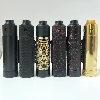 

E cigarette kit purg slam piece Mechanical Mod with SHOT RDA mod kit fit 18350 18650 20700 21700 Battery 30mm Mech Mod vape pen