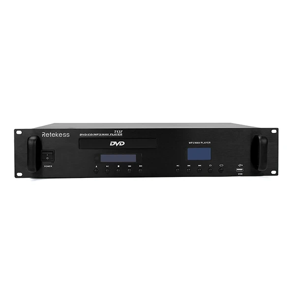 Retekess T137 CD/MP3 плеер для общественного кампуса система вещания интеллектуальная система воспроизведения времени школьная церковь аэропорт