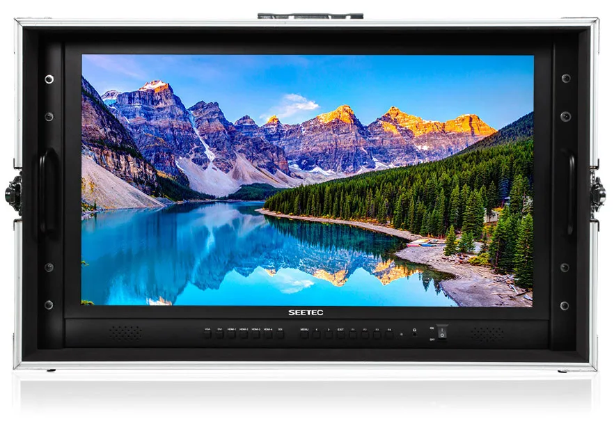 SEETEC 4K238-9HSD-CO 23," 4 K 3840x2160 Ultra-HD разрешение переноска на широковещательный монитор+ чемодан для изготовления видео поля