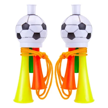 

Football Shape Game Fans Cheerleading Refueling Props Noise Maker Kids Trumpet Whistle Toy home decor wedding birthday