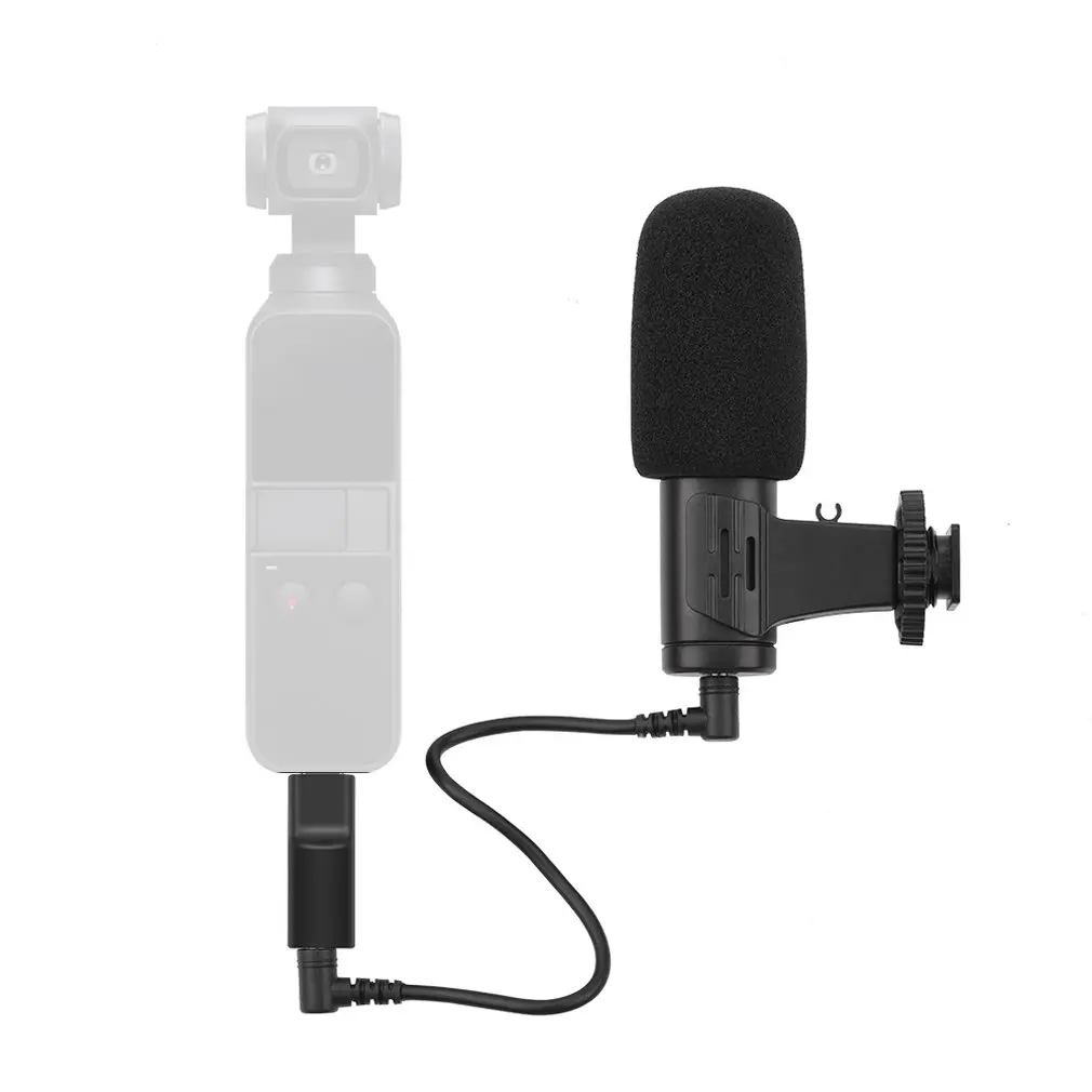 Стерео фотография камера Микрофон для Dji Osmo DSLR камера фотографический профессиональный микрофон интервью микрофон штатив