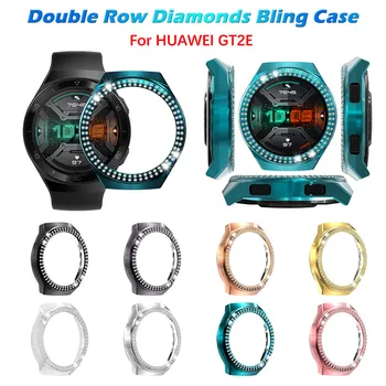 

Ultra-Slim Luxury Bling Crystal Case Cover Protector For Huawei-Watch GT2 E For your Watch a fashion style Excellent Protector