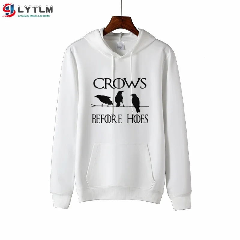LYTLM You Know Nothing Jon Сноу спортивный свитер детские 3D ночные часы подростковый мультфильм толстовка Crows Before Hoes дети толстовки мальчик панк