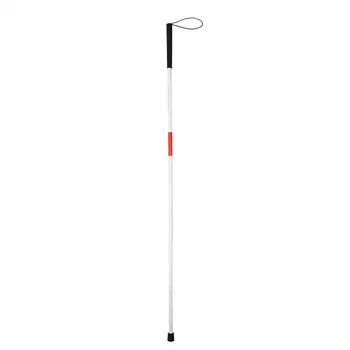

Portable Tablet Storage Folding Foldable Reflective Cane Crutch Portable Anti-Shock Guide Walking Stick for The Blind for