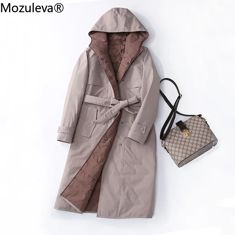 Mozuleva 2020 Winter Women 90% White Duck Down