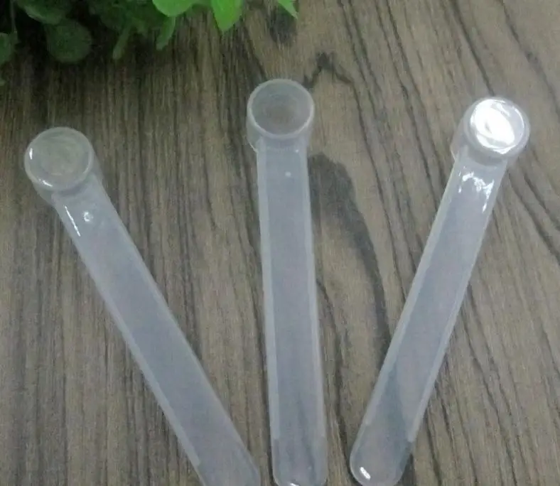 Free shipping 1 gram Plastic Measuring Scoop 2ML Small Spoon 1g Measure