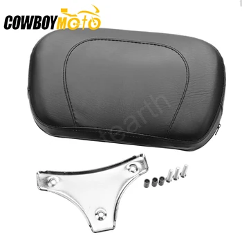

Motorcycle Backrest Sissy Bar Cushion Pad For Harley Touring Street Electra Glide Road King Fat Boy 1997-2020 2019 2018 2017