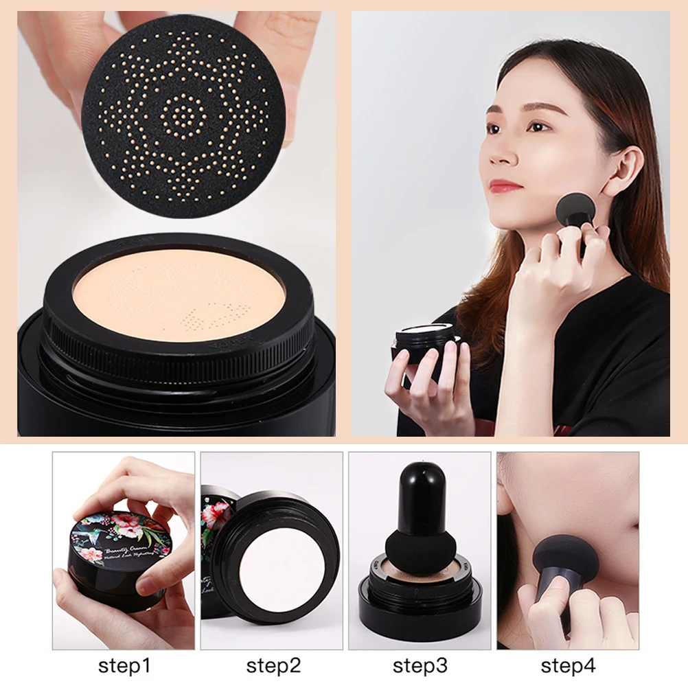 Mushroom Head Air Cushion BB Cream Concealer Isolation Moisturizing Whitening Natural Nude Makeup Facial Makeup Bb Cream