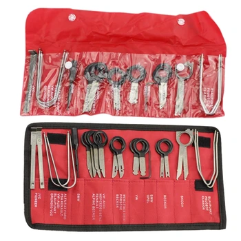 

20 Pcs Car Speaker Disassembly Tool Set Automobile Stereo Removal Radio Keys Remove Tools Repair Modification Practical