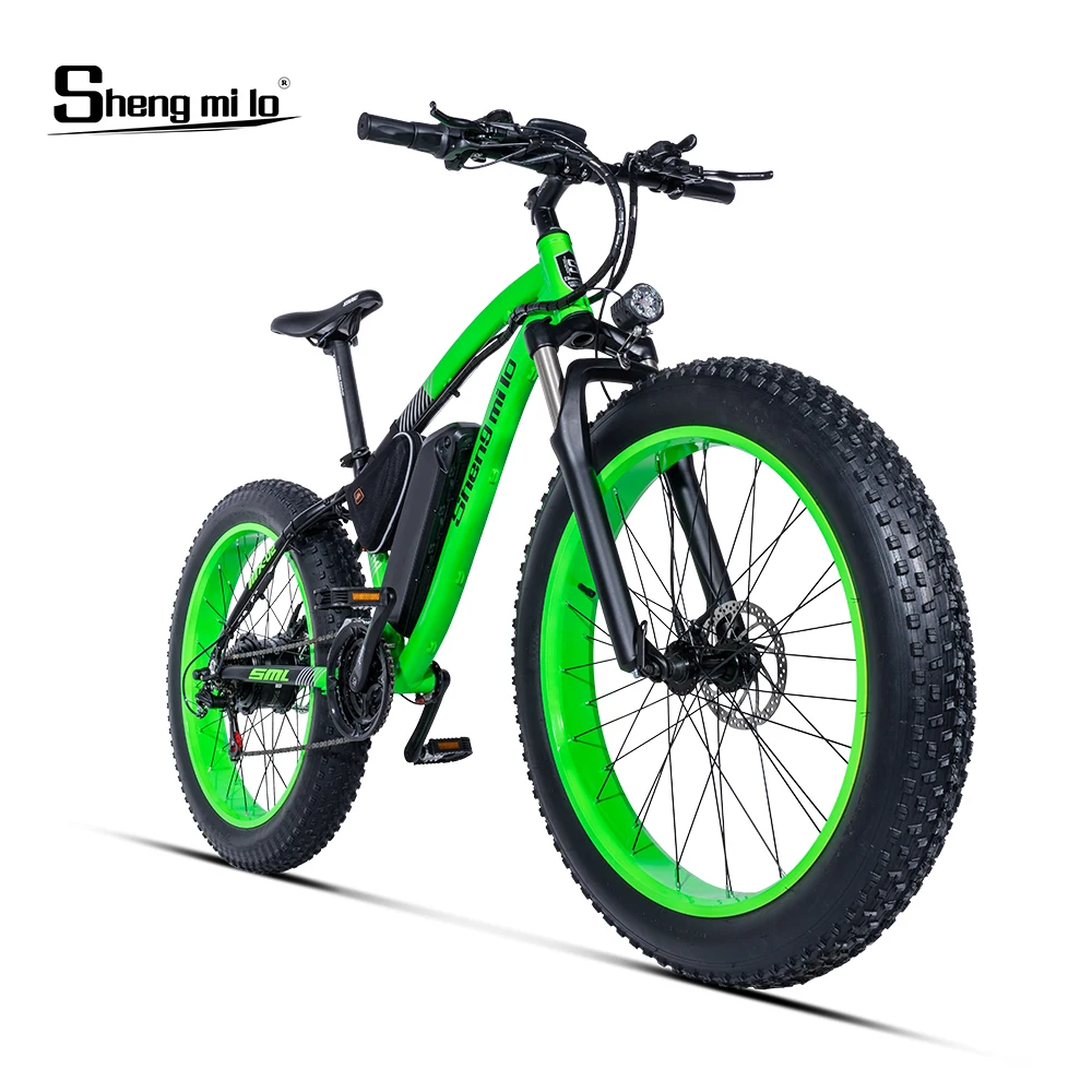 Cheap Electric bike BAFANG 500W Beach auxiliary bicycle 48V17AH electric sand car 26 inch electr 2