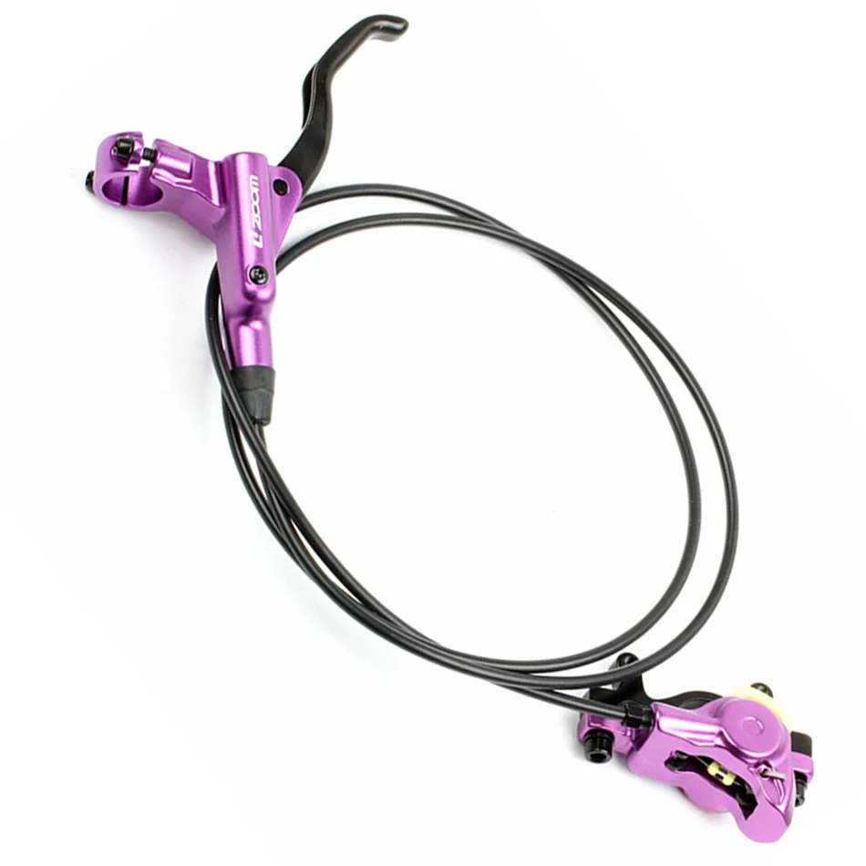 ZOOM HB-875 bicycle brakes caliper colored mountain bike brakes bike caliper Disc Brake Hydraulic Disc Brake bike brake - Цвет: Rear brake7