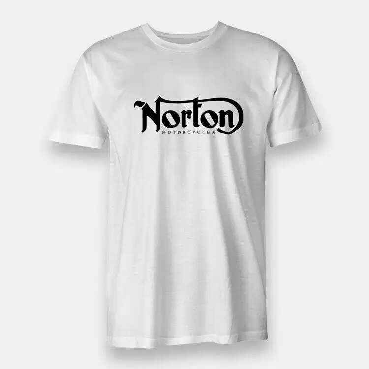 Классический Norton Commander Ротари Мужская футболка S до 3Xl белая|Футболки| |
