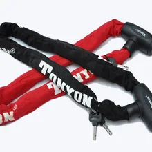 Универсальный замок шоссейный велосипед замок складной велосипед Противоугонный кабель замок горный велосипед цепь замок Ty-715d