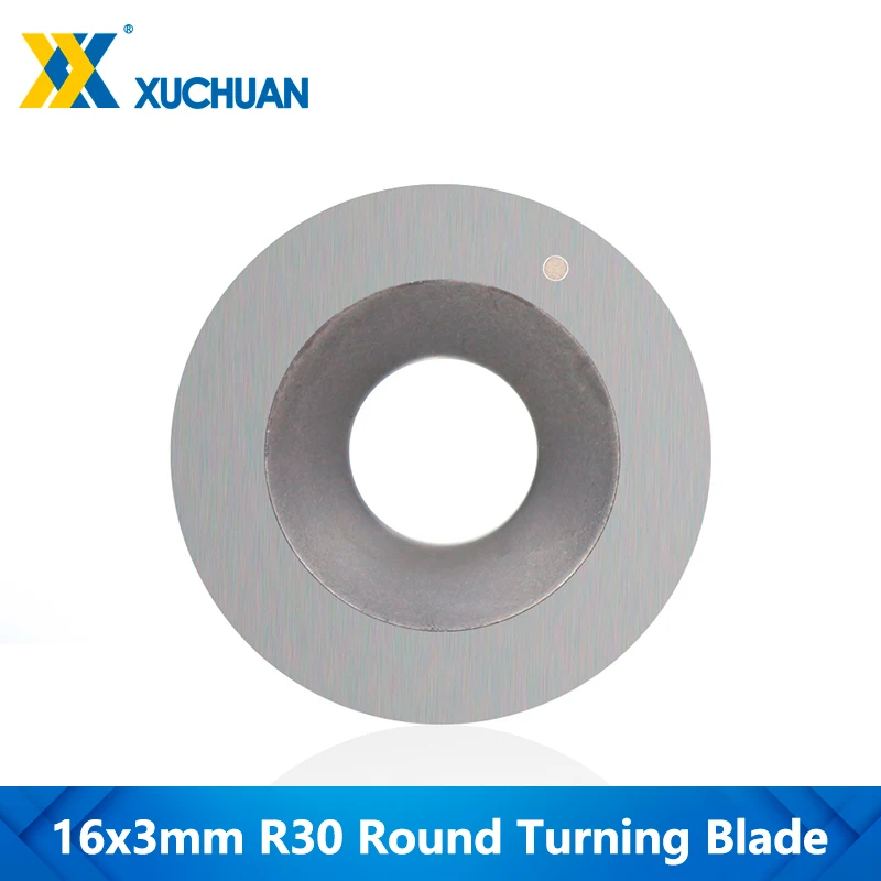 Круглые фрезы твердосплавное лезвие 16x3 мм R30 для токарного станка по дереву резец